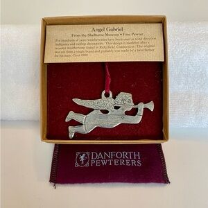 Danforth Pewter Angel Ornament